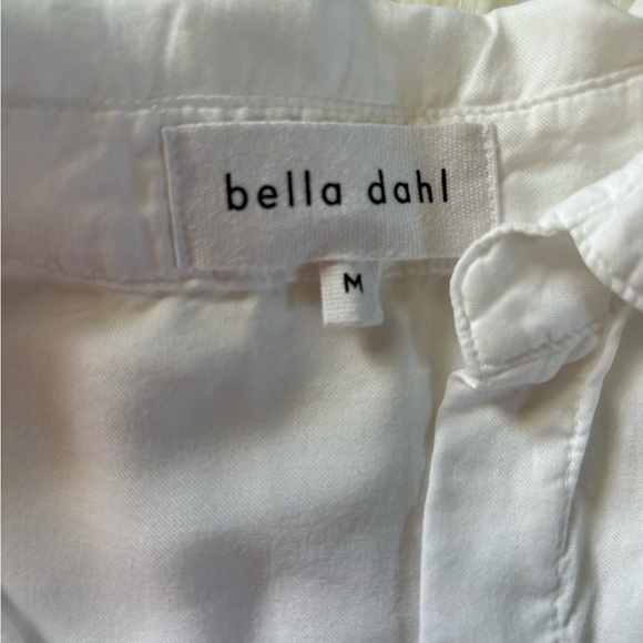 Bella Dahl White Casual Tail Button Down Long Sleeves Shirt, Sz: Medium - Picture 8 of 10